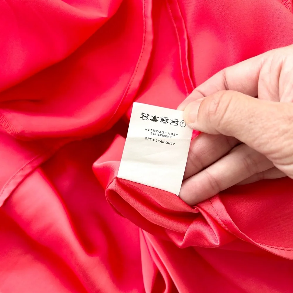 Le Chateau Pink Fit and Flare Sleeveless Dress - Picture 8 of 12